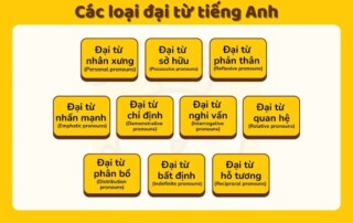 Đại từ trong tiếng Anh (Pronouns) - Tienganhez