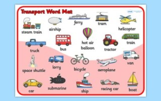 Transportation Vocab